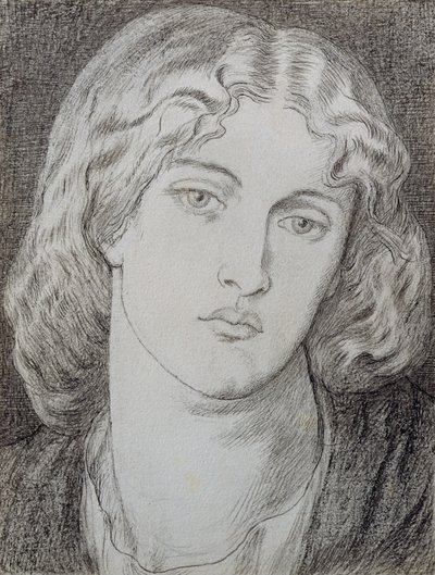 Fanny Cornforth (1824-1906) by Dante Gabriel Charles Rossetti